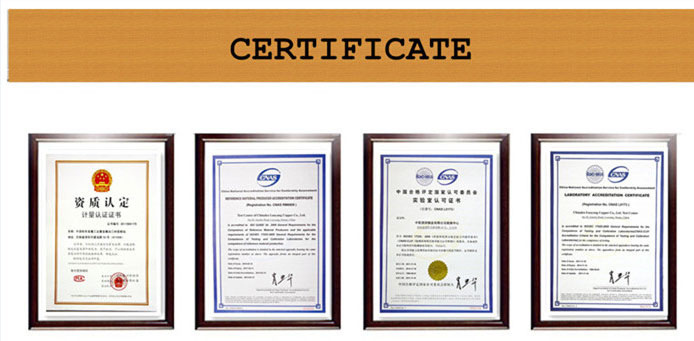 سیم پیچ برنجی H90 certificate